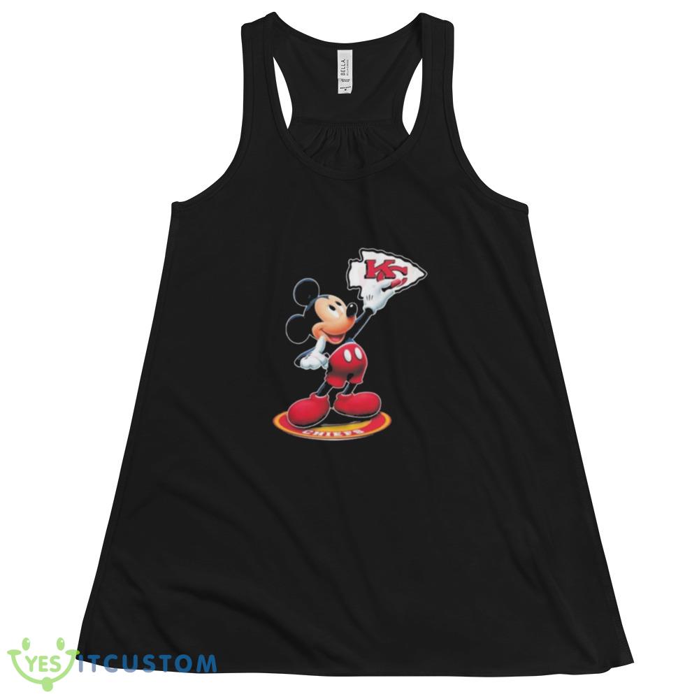 NFL Kansas City Chiefs Mickey Mouse Logo Shirt Gift For Fan 5 NFL Kansas City Chiefs Mickey Mouse Logo Shirt Gift For Fan - 8800 Women's Flowy Racerback Tank