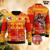NFL Kansas City Chiefs Personalized Christmas Red 3D Ugly Sweater - NFL Kansas City Chiefs Personalized Christmas Red 3D Ugly Sweater