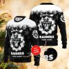 NFL Las Vegas Raiders Personalized Ugly Christmas Sweater For Men And Women - NFL Las Vegas Raiders Personalized Ugly Christmas Sweater For Men And Women