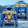 NFL Los Angeles Chargers Custom Name And Number 3D Ugly Christmas Sweater Christmas Gift For Sport Fans Product Photo 1
