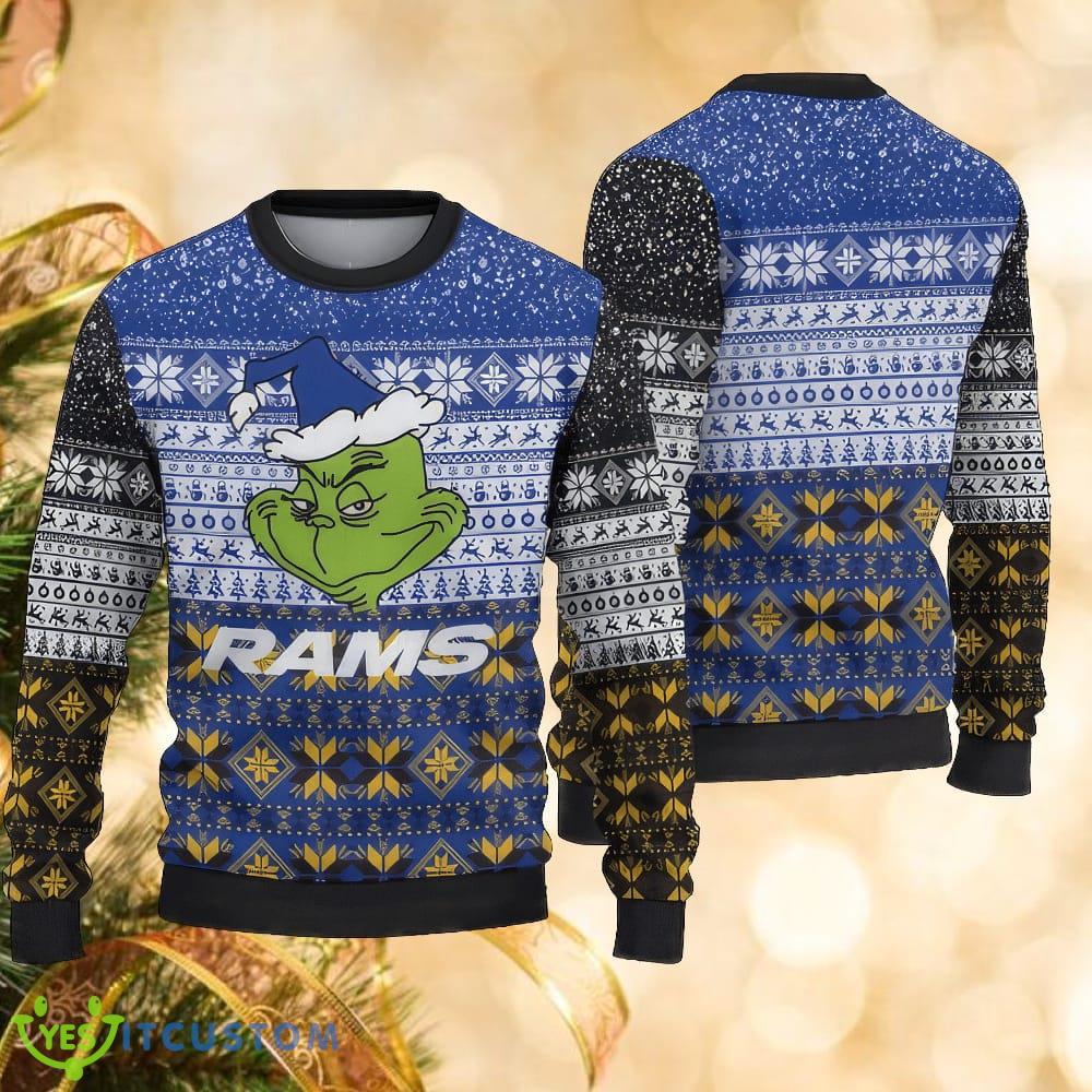 NFL Los Angeles Rams Christmas AOP Garland Ugly Sweater For Winter 3 NFL Los Angeles Rams Christmas AOP Garland Ugly Sweater For Winter - NFL Los Angeles Rams Christmas AOP Garland Ugly Sweater For Winter