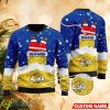 NFL Los Angeles Rams Personalized Christmas Festoon All Over Print Knitted Sweater - NFL Los Angeles Rams Personalized Christmas Festoon All Over Print Knitted Sweater