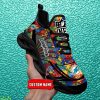 NFL Miami Dolphins Custom Name Max Soul Shoes Unique Gift Product Photo 1