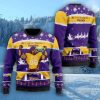 NFL Minnesota Vikings Custom Name And Number 3D Ugly Christmas Sweater Christmas Gift For Sport Fans Product Photo 1