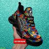 NFL New England Patriots Custom Name Max Soul Shoes Unique Gift Product Photo 1
