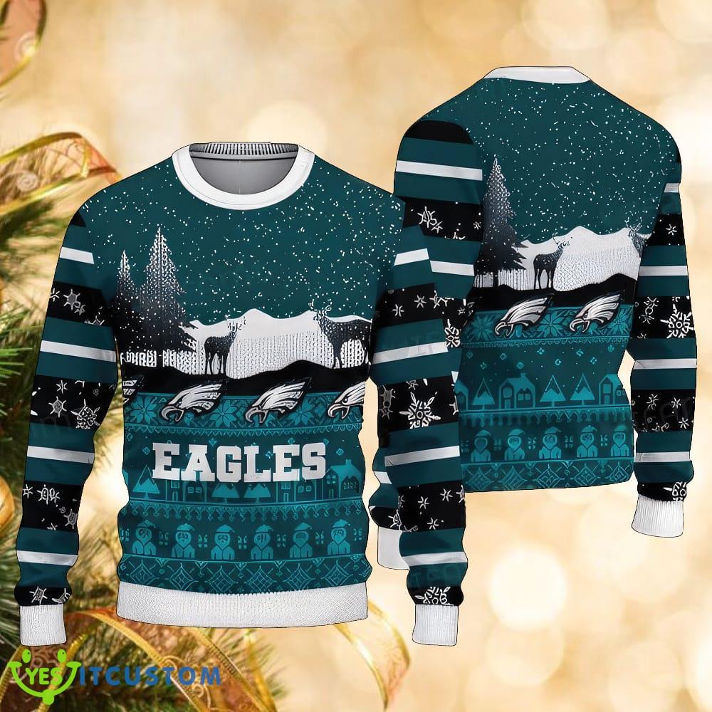NFL Philadelphia Eagles Christmas All Over Print Candle Ugly Sweater 3 NFL Philadelphia Eagles Christmas All Over Print Candle Ugly Sweater - NFL Philadelphia Eagles Christmas All Over Print Candle Ugly Sweater