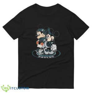 NFL Philadelphia Eagles Mickey And Minnie Mouse Shirt Gift For Fan - 980 Lightweight Fashion Short Sleeve T-Shirt