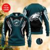 NFL Philadelphia Eagles Personalized Christmas Fun All Over Print Ugly Sweater - NFL Philadelphia Eagles Personalized Christmas Fun All Over Print Ugly Sweater