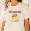 NFL Pikachu Football San Francisco 49ers T Shirt - White Ladies T-Shirt