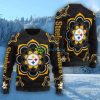 NFL Pittsburgh Steelers Logo Vintage Flower 3D Ugly Christmas Sweater Christmas Gift For Sport Fans Product Photo 1