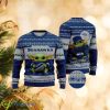 NFL Seattle Seahawks Christmas 3D Hibernation Ugly Sweater - NFL Seattle Seahawks Christmas 3D Hibernation Ugly Sweater