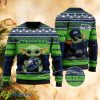 NFL Seattle Seahawks Christmas 3D Toboggan Knitted Sweater For Men And Women - NFL Seattle Seahawks Christmas 3D Toboggan Knitted Sweater For Men And Women