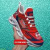 NFL Sydney Roosters Custom Name Max Soul Shoes Impressive Gift Product Photo 1