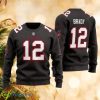 NFL Tampa Bay Buccaneers 12 Brady Christmas Ugly Sweater Gift Holiday - NFL Tampa Bay Buccaneers 12 Brady Christmas Ugly Sweater Gift Holiday