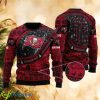 NFL Tampa Bay Buccaneers Christmas All Over Print Frankincense Ugly Sweater - NFL Tampa Bay Buccaneers Christmas All Over Print Frankincense Ugly Sweater
