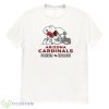 NFL The Peanuts Movie Snoopy Forever Win Or Lose Football Arizona Cardinals T Shirt - G500 Men’s Classic T-Shirt