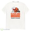 NFL The Peanuts Movie Snoopy Forever Win Or Lose Football Cleveland Browns T Shirt - G500 Men’s Classic T-Shirt