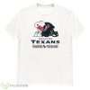 NFL The Peanuts Movie Snoopy Forever Win Or Lose Football Houston Texans T Shirt - G500 Men’s Classic T-Shirt