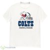 NFL The Peanuts Movie Snoopy Forever Win Or Lose Football Indianapolis Colts T Shirt - G500 Men’s Classic T-Shirt