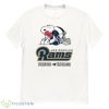 NFL The Peanuts Movie Snoopy Forever Win Or Lose Football Los Angeles Rams T Shirt - G500 Men’s Classic T-Shirt