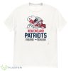 NFL The Peanuts Movie Snoopy Forever Win Or Lose Football New England Patriots T Shirt - G500 Men’s Classic T-Shirt
