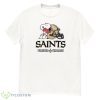 NFL The Peanuts Movie Snoopy Forever Win Or Lose Football New Orleans Saints T Shirt - G500 Men’s Classic T-Shirt