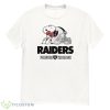 NFL The Peanuts Movie Snoopy Forever Win Or Lose Football Oakland Raiders T Shirt - G500 Men’s Classic T-Shirt