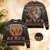 NFL Washington Commanders Christmas AOP Jumper Knitted Sweater For Fans - NFL Washington Commanders Christmas AOP Jumper Knitted Sweater For Fans