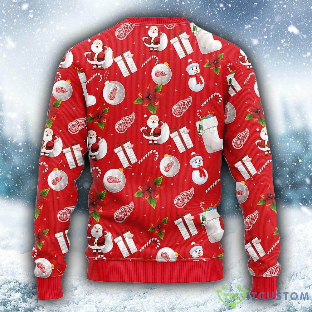 NHL Detroit Red Wings Santa Claus Snowman Christmas Ugly 3D Sweater For Men And Women Gift Ugly Christmas 6 NHL Detroit Red Wings Santa Claus Snowman Christmas Ugly 3D Sweater For Men And Women Gift Ugly Christmas - NHL Detroit Red Wings Santa Claus Snowman Christmas Ugly Sweater_2