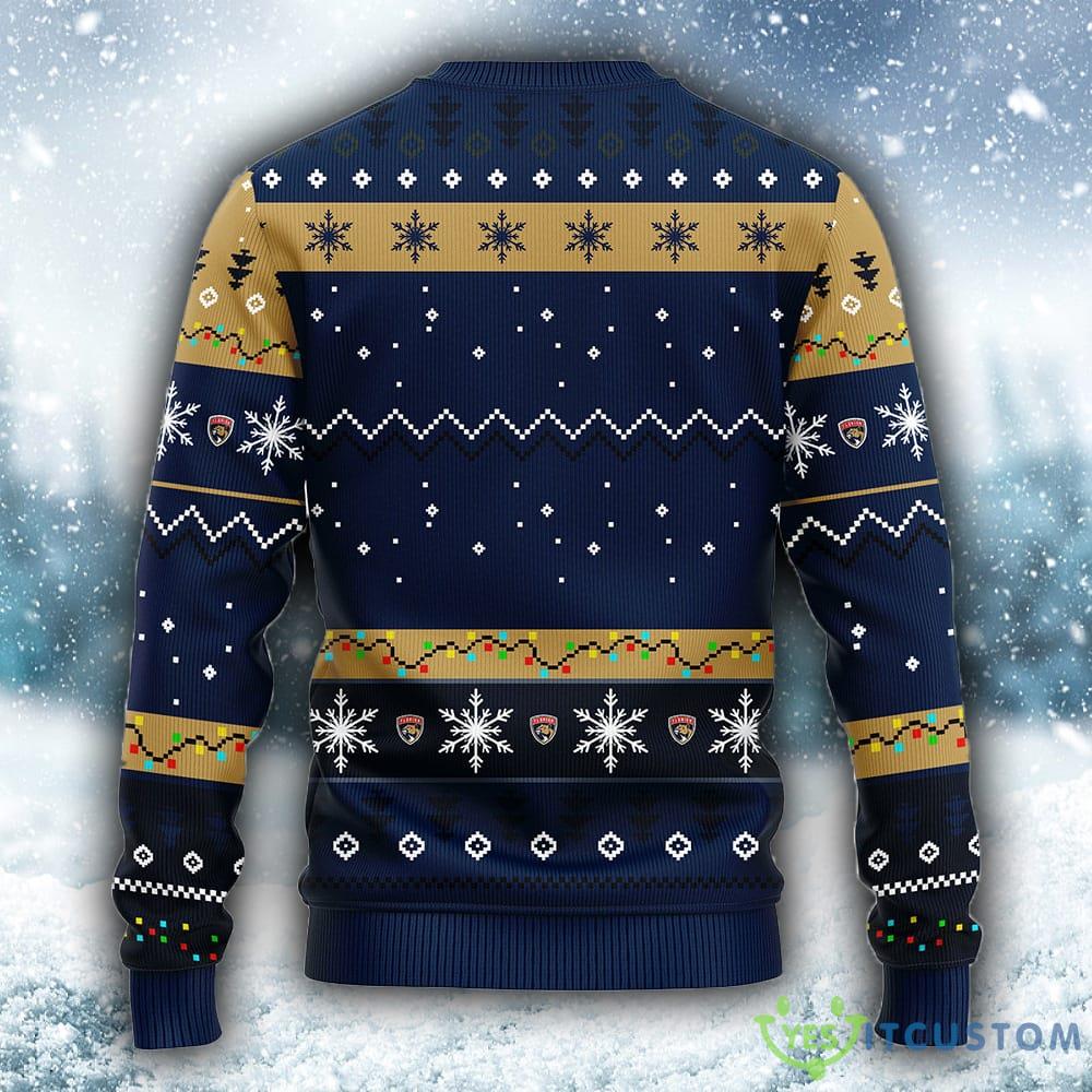 NHL Florida Panthers HoHoHo Mickey Christmas Ugly 3D Sweater For Men And Women Gift Ugly Christmas - NHL Florida Panthers HoHoHo Mickey Christmas Ugly Sweater_1