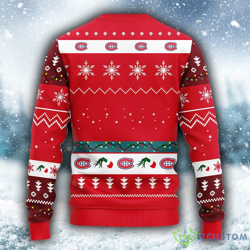 NHL Montreal Canadians 12 Grinch Xmas Day Christmas Ugly 3D Sweater For Men And Women Gift Ugly Christmas - NHL Montreal Canadians 12 Grinch Xmas Day Christmas Ugly Sweater_1