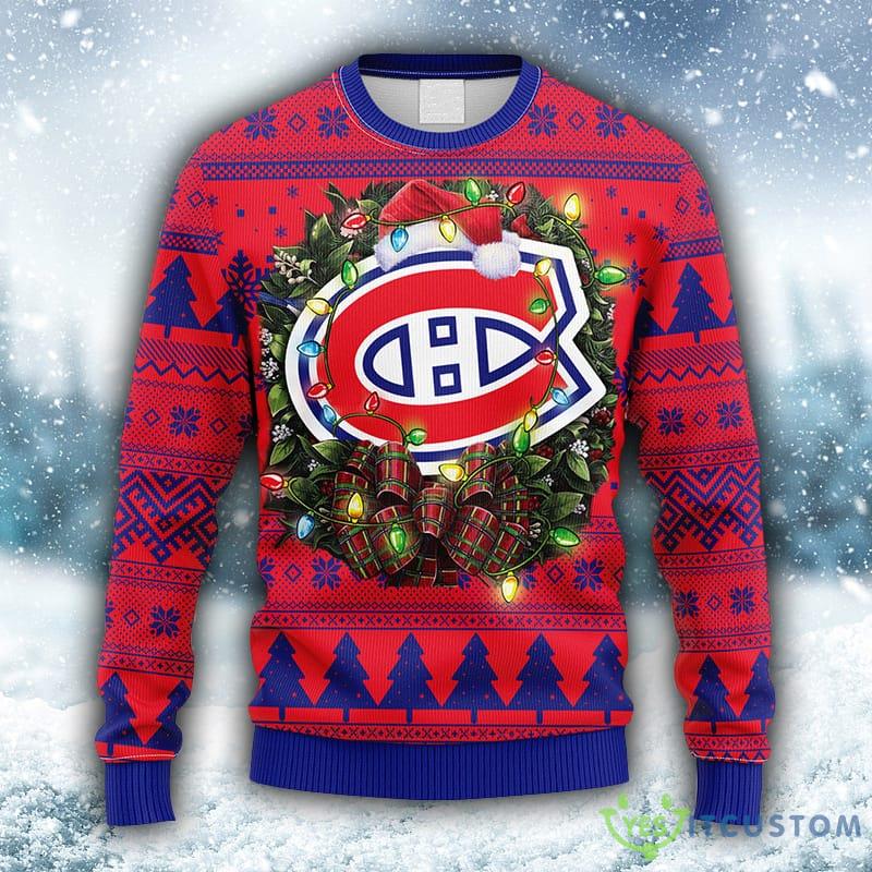 NHL Montreal Canadians Christmas Ugly 3D Sweater For Men And Women Gift Ugly Christmas - NHL Montreal Canadians Christmas Ugly Sweater_1