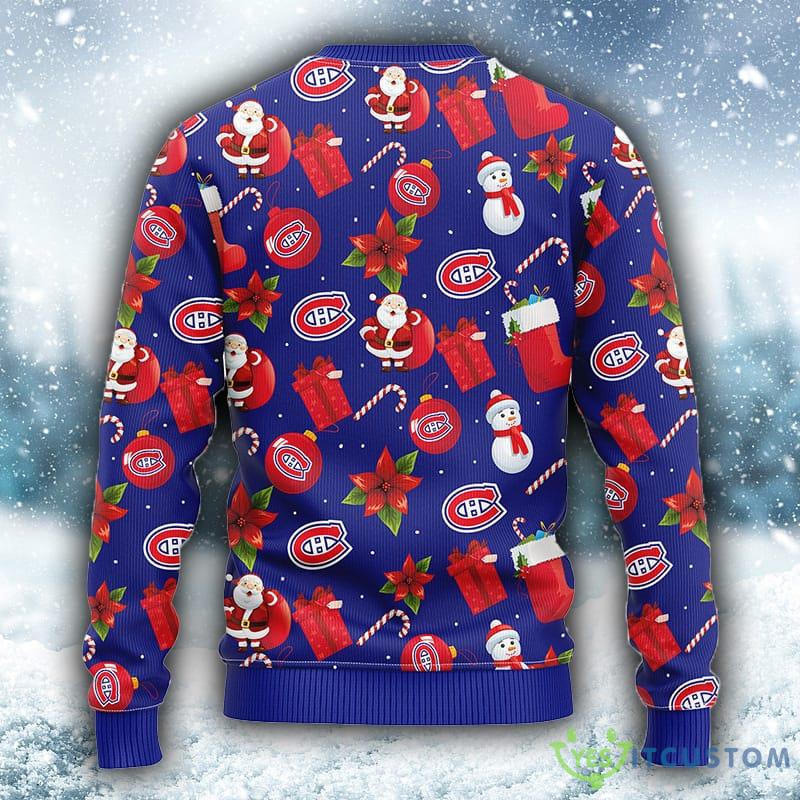 NHL Montreal Canadians Santa Claus Snowman Christmas Ugly 3D Sweater For Men And Women Gift Ugly Christmas 6 NHL Montreal Canadians Santa Claus Snowman Christmas Ugly 3D Sweater For Men And Women Gift Ugly Christmas - NHL Montreal Canadians Santa Claus Snowman Christmas Ugly Sweater_2