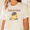 NHL Pikachu Hockey Sports Ottawa Senators T Shirt - White Ladies T-Shirt