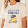 NHL Pikachu Hockey Sports Vancouver Canucks T Shirt - White Ladies T-Shirt