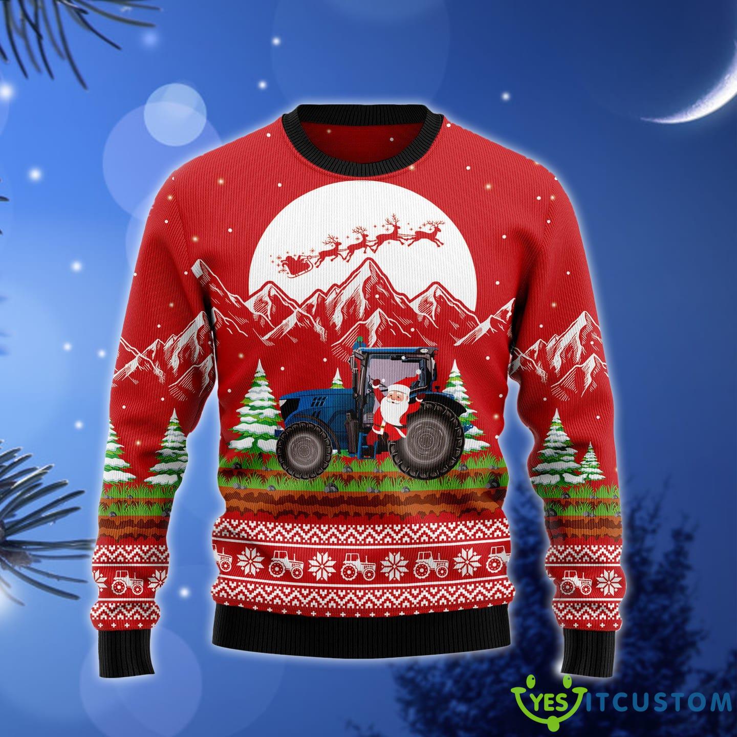 Noel Tractor Ugly Christmas Sweater Gift Men Women - Noel Tractor Ugly Christmas Sweater Gift Men Women_1