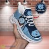 North Carolina Tar Heels NCAA2 Sports Clunky Sneakers Custom Name Max Soul Shoes For Fans Product Photo 1