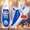 North Melbourne Kangaroos AFL Clunky Shoes Custom Name Running Sneakers For Fans Gift - North Melbourne Kangaroos-Personalized AFL Clunky Shoes_1