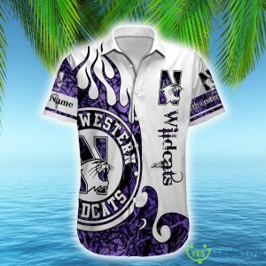 Northwestern Wildcats NCAA Hawaiian Shirt Pattern Summer Custom Name For Men And Women Gift 4 Northwestern Wildcats NCAA Hawaiian Shirt Pattern Summer Custom Name For Men And Women Gift - Northwestern Wildcats NCAA1 Hawaiian Shirt_2