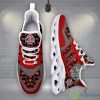 Ohio State Buckeyes Collection Sneakers Flower Pattern Max Soul Shoes Product Photo 1