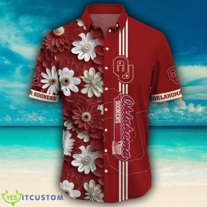 Oklahoma Sooners NCAA Flower Logo Colorful Hawaiian Shirt 4 Oklahoma Sooners NCAA Flower Logo Colorful Hawaiian Shirt - Oklahoma Sooners NCAA Flower Logo Coloful Hawaiian Shirt Photo 4