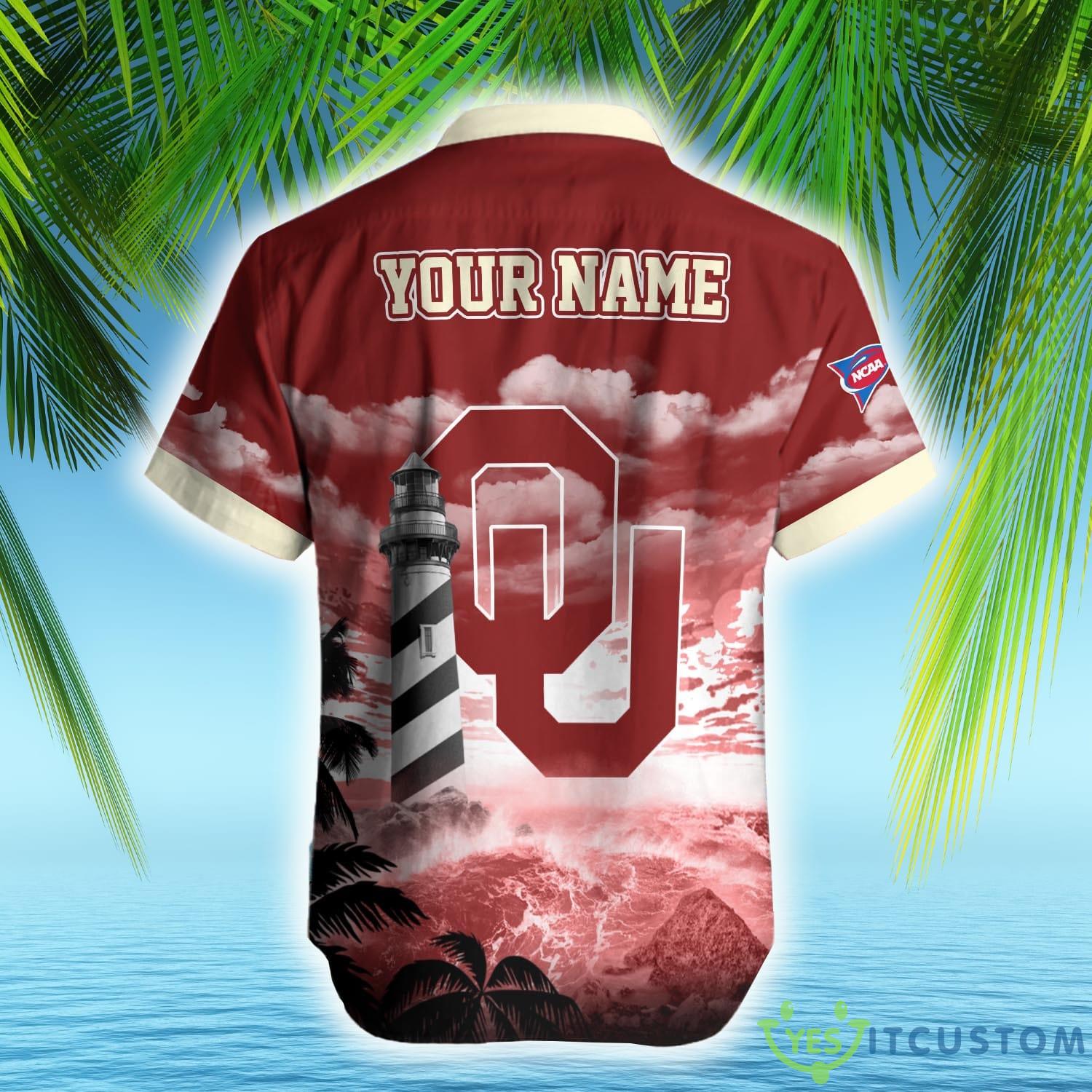 Oklahoma Sooners NCAA Hawaiian Shirt Logo Fans Gift Beach For Men And Women Custom Name 3 Oklahoma Sooners NCAA Hawaiian Shirt Logo Fans Gift Beach For Men And Women Custom Name - Oklahoma Sooners NCAA Hawaiian Shirt_3