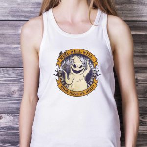 Oogie Boogie Well Well Well What Have We Here The Nightmare Before Chirstmas T-Shirt For Men Women And Youth 10 Oogie Boogie Well Well Well What Have We Here The Nightmare Before Chirstmas T-Shirt For Men Women And Youth - White Ladies Tank Top