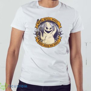 Oogie Boogie Well Well Well What Have We Here The Nightmare Before Chirstmas T-Shirt For Men Women And Youth 11 Oogie Boogie Well Well Well What Have We Here The Nightmare Before Chirstmas T-Shirt For Men Women And Youth - White Men T-Shirt