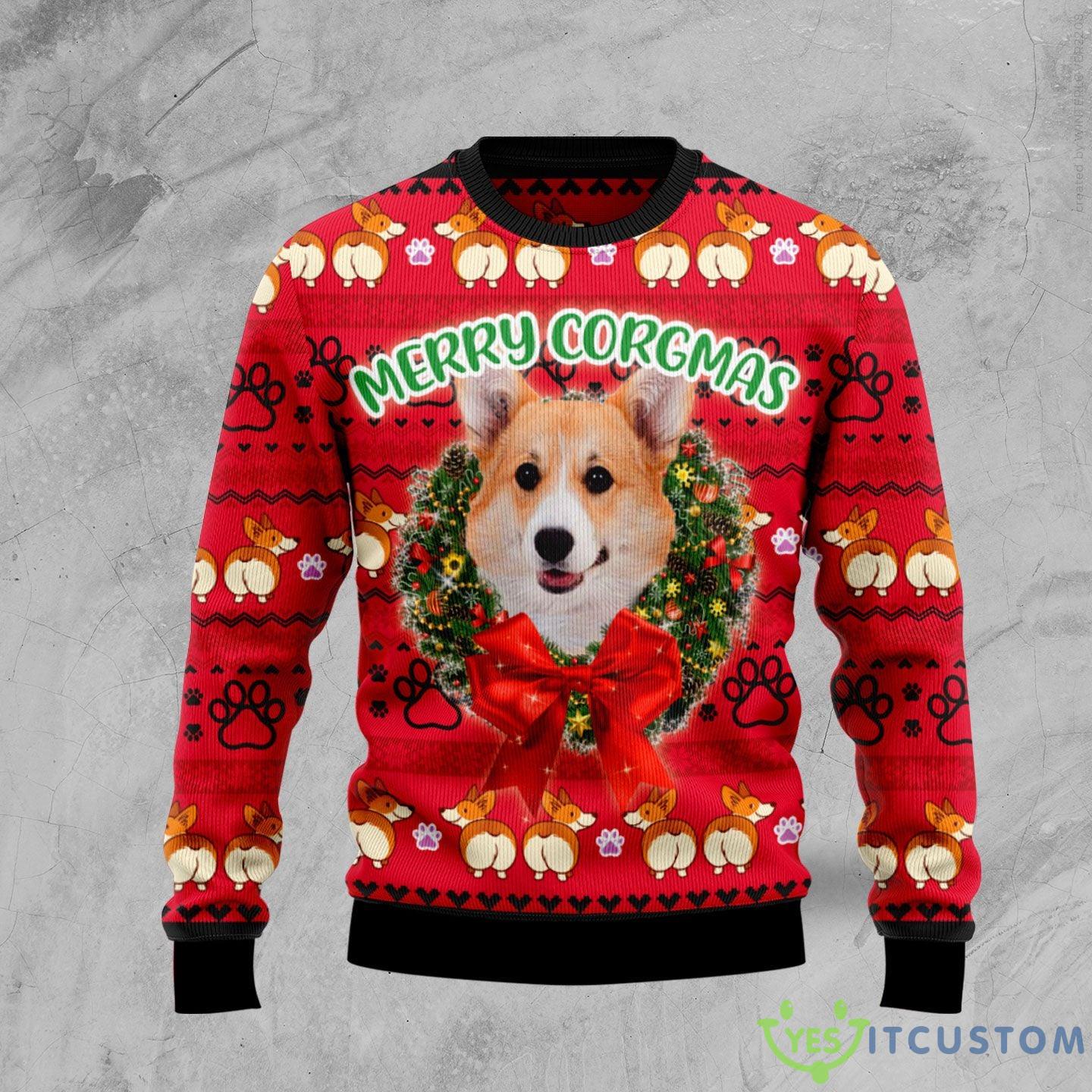 Pembroke Welsh Corgi Xmas Ugly Christmas Sweater Gift Men Women - Pembroke Welsh Corgi Xmas Ugly Christmas Sweater Gift Men Women_1