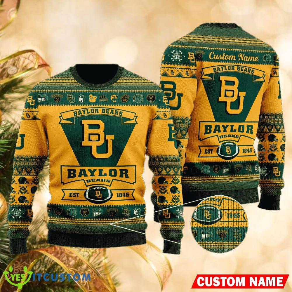 Personalized Baylor Bears Football Team Logo Unisex Christmas Knitted Sweater 3 Personalized Baylor Bears Football Team Logo Unisex Christmas Knitted Sweater - Personalized Baylor Bears Football Team Logo Unisex Christmas Knitted Sweater