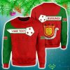 Personalized Burundi Red 3D Sweater Community Logo Funny Gift For Men And Women Christmas Holiday - Burundi 3D Sweater Christmas_1