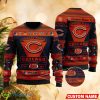 Personalized Chicago Bears Football Team Logo Unisex Christmas Knitted Sweater - Personalized Chicago Bears Football Team Logo Unisex Christmas Knitted Sweater