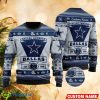 Personalized Dallas Cowboys Football Team Logo Unisex Christmas Knitted Sweater - Personalized Dallas Cowboys Football Team Logo Unisex Christmas Knitted Sweater