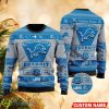 Personalized Detroit Lions Football Team Logo Unisex Christmas Knitted Sweater - Personalized Detroit Lions Football Team Logo Unisex Christmas Knitted Sweater